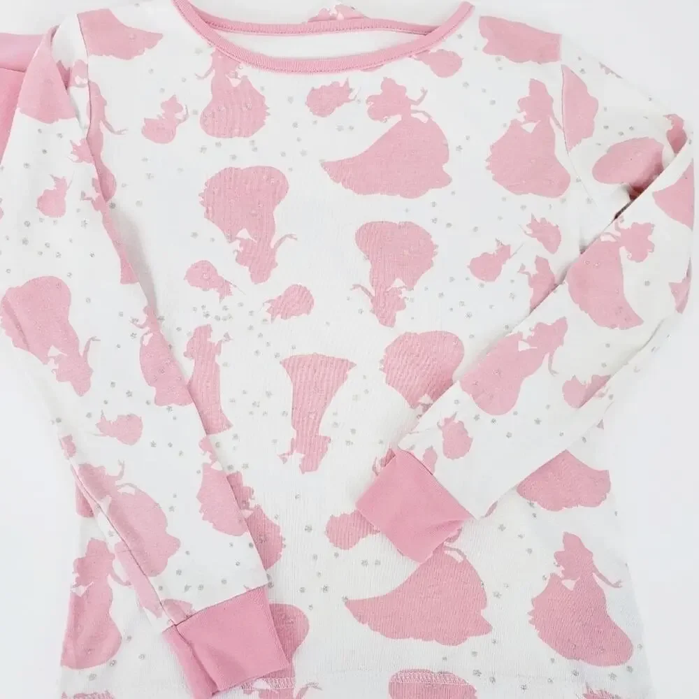 𝅺GAP Disney‎ Sleeping Beauty pajama set Princess pjs Girls size Medium